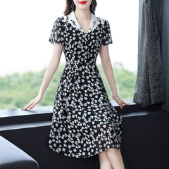 OD481: đầm cao cấp họa tiết thanh lịch