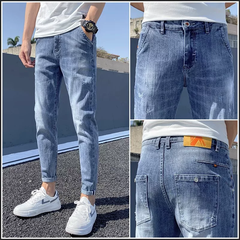 OH169: Quần jeans co giãn kiểu mới Cartier dành cho nam