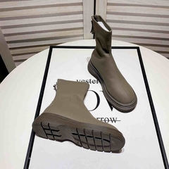 C205: giày bốt boot nữ đế dày cao cấp Pc Anh