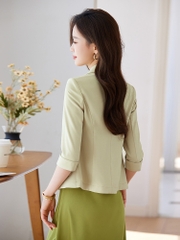 OD070: áo khoác vest nữ sang trọng