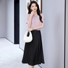 OD654: set áo váy cao cấp công sở thời trang