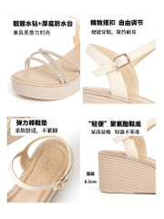 Mã B893: Giày Sandal Nữ Mùa Hè cao cấp thanh lịch