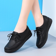 Mã B913: Giày da nữ đế mềm chống trơn trượt giày công sở