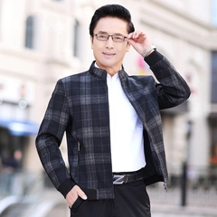 OE040: áo khoác nam trung niên dày dặn