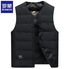 OE943: Áo vest nam cao cấp Romon lông vũ kiểu dáng nhẹ mùa thu đông mới