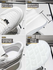 C211: giày thể thao nữ đa năng đế dày cao cấp