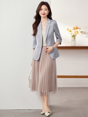 OE405: Áo khoác vest thời trang đi làm cao cấp cho nữ