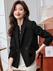 OD067: Áo khoác blazer nữ cổ vest