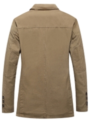 OE187: Áo khoác vest nam cotton