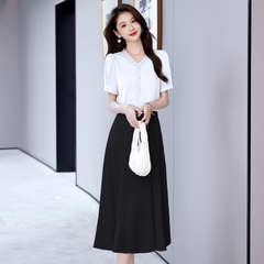 OD654: set áo váy cao cấp công sở thời trang