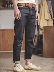 Mã A889: Quần Jean Denim cao cấp Retro