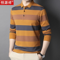 OD289: áo thun nam dài tay cotton ve áo sọc