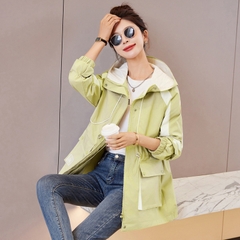 OC936: Áo khoác phối màu thời trang dành cho nữ