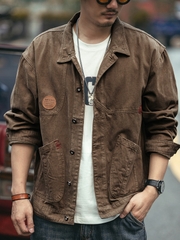 OD383: Áo khoác nam denim thương hiệu hợp thời trang