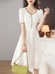 Mã B698: Dress nữ mùa hè cao cấp ngọt ngào