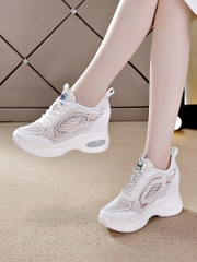 Mã B793: Giày thể thao giày lưới thoáng khí cao cấp 8cm