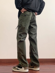 OE206: Quần túi Jeanswest màu xanh quân đội nam cao cấp