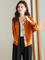 OD805: Áo khoác Len nữ Cashmere Mới Thu Đông