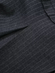 OD118: váy vest sọc xếp ly
