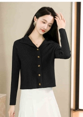 OD702: Áo Len Cardigan Nữ Tay Dài Retro Áo Khoác nữ Ngoài Thu Đông