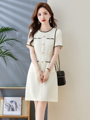 OD616: đầm đẹp suông thiết kế kiểu hàn quốc