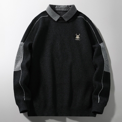 Mã B254: áo khoác cardigan nam cổ chữ V