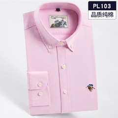 OC983: Áo sơ mi cotton dài tay nam mùa xuân thu Paul Oxford kẻ sọc cỡ lớn