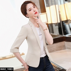 OD071: áo khoác vest nữ tay lửng cao cấp