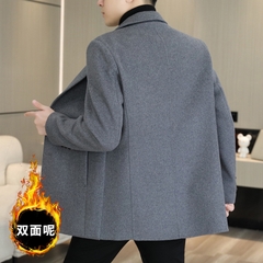 OE053: Áo khoác nam mới cao cấp có cổ áo dáng dài