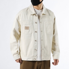 OE656: Áo khoác denim cotton cho nam cao cấp