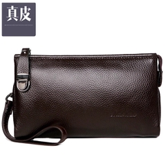 OE507: Túi cầm tay da thật cho nam SPNN túi xách nam SPNN ví da bò