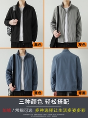 Mã B046: Áo khoác nhung dày nam cao cấp