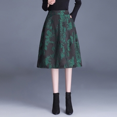 Mã B981: Chân Váy Jacquard váy chữ A váy đèn lồng mùa hè mới