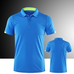 OE284: Áo thun nam cao cấp polo thể thao tay ngắn thoáng khí cỡ lớn mùa hè