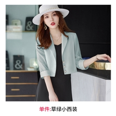 OD076: áo khoác vest nữ dáng ngắn cao cấp