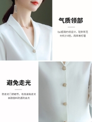 OD065: áo sơ mi lụa nữ cao cấp