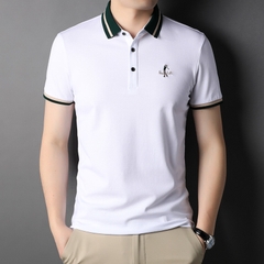OD303: áo sơ mi nam cao cấp polo cổ phối chất cotton