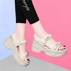 OE442: Dép sandal nữ đế dày Velcro all-match dành cho nữ giày nữ