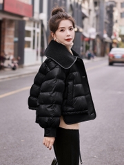 OC303: áo khoác phao nữ ấm mùa đông cao cấp