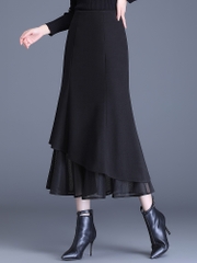 OD219: chân váy dáng dài sang trọng