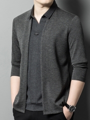 Mã B263: áo khoác cardigan nam