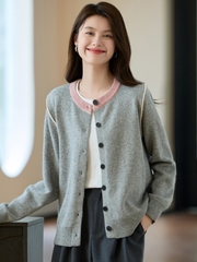OD833: áo khoác nữ nhẹ nhàng khoác ngoài cao cấp