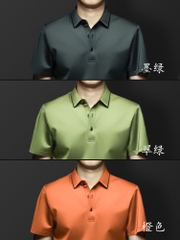 OD284: Áo thun nam polo cao cấp mới lụa dâu có cổ
