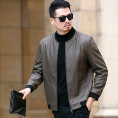 Mã B623: Áo Khoác Da nam Haining