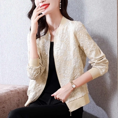 OC191: áo khoác mỏng nữ dáng ngắn