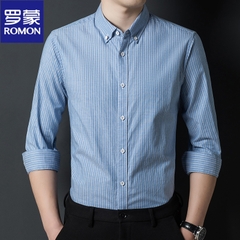 OD235: Áo sơ mi dài tay cotton Luo Meng nam ATN trung niên