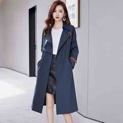 C151: Áo khoác nữ dài qua đầu gối khí chất cao cấp thời trang áo khoác dài