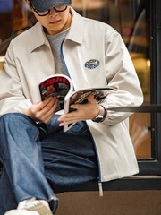 Mã A910: áo khoác nam cityboy Mỹ retro nylon