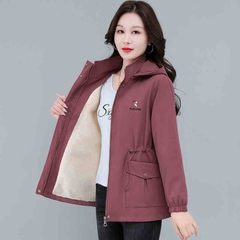 OC439: áo khoác nữ đệm bông mùa đông ấm