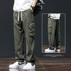OH165: Quần Cargo nam Jeanswest kiểu mới, ống đứng rộng rãi, quần casual